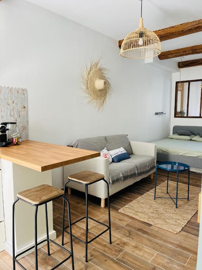 Studio D'Exception Mourillon Clim & Plage A Pied Toulon Buitenkant foto